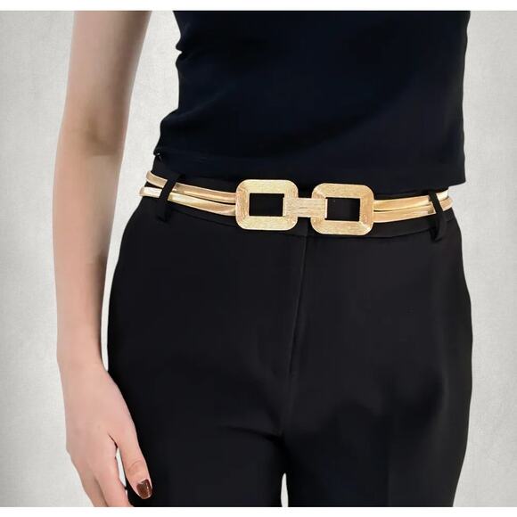Elegant Geometric Chain Belt main image 8